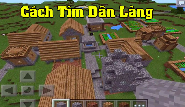 cách tìm dân làng trong Minecraft