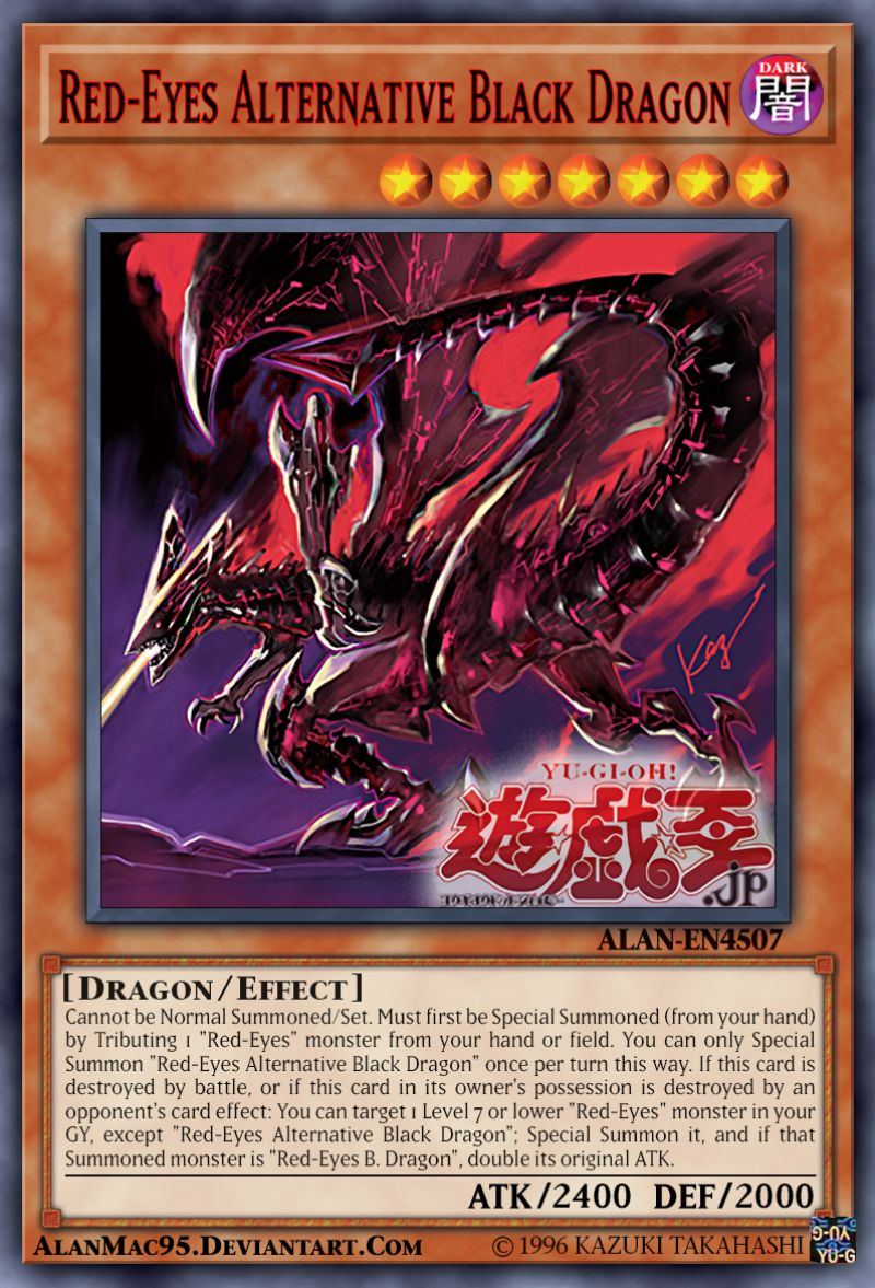 Red-Eyes Black Dragon đã góp công sức không nhỏ hạ gục gã chuyên bài ma Kotsuzuka