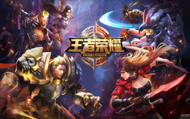 King Of Glory được phát hành bởi ông lớn Tencent Game 