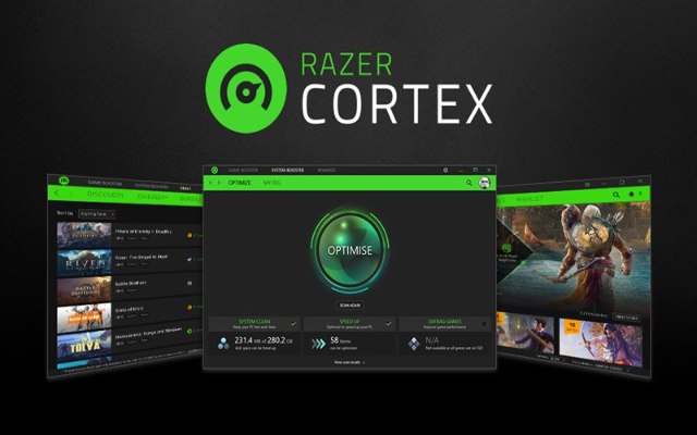 Phần mềm chống lag Razer Cortex