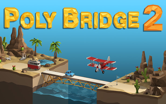 Tựa game online nhẹ - Poly Bridge