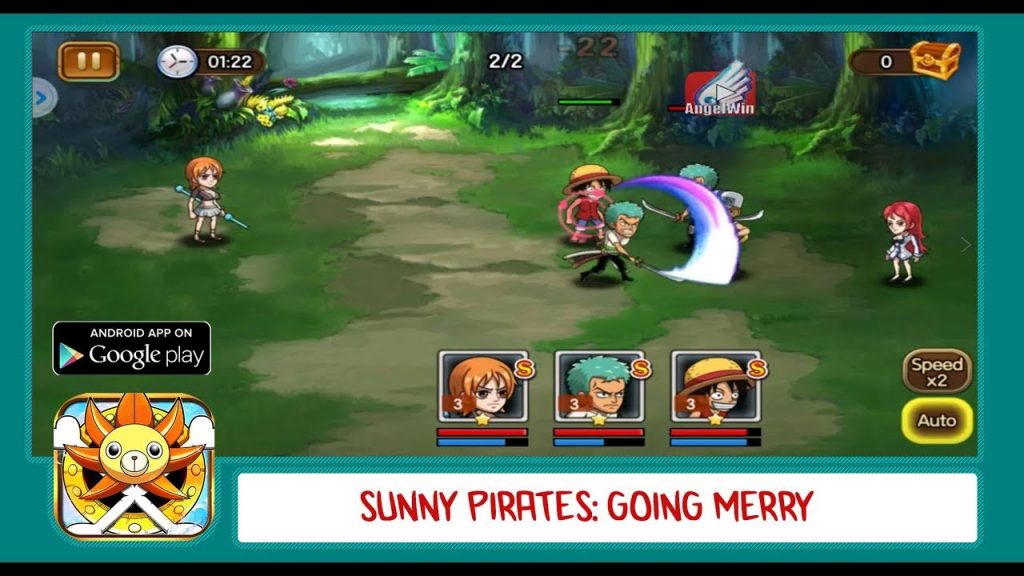 chiến thật game Sunny Pirates Going Merry