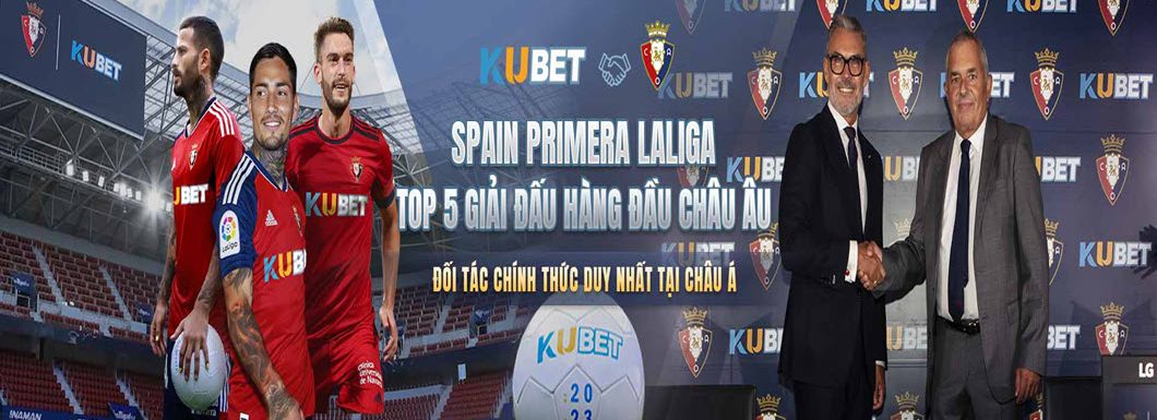 Kubet tài trở cho Osasuna tại Laliga